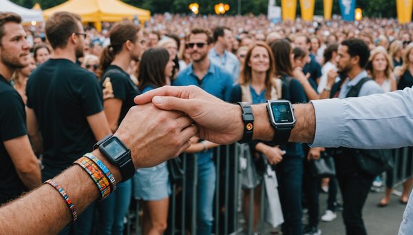 Le rôle du bracelet festival dans la sécurité et le contrôle d'accès